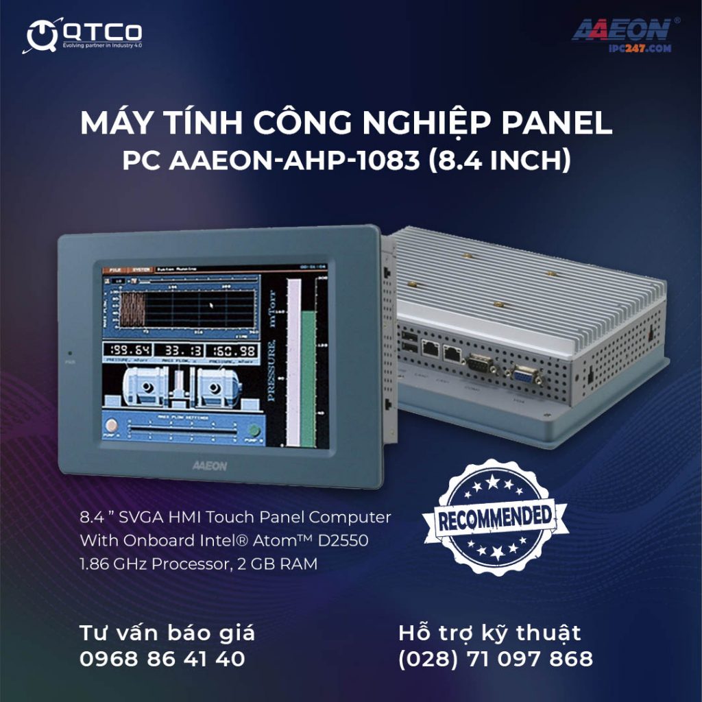 Máy tính công nghiệp Aaeon với nhiều tính năng ưu việt