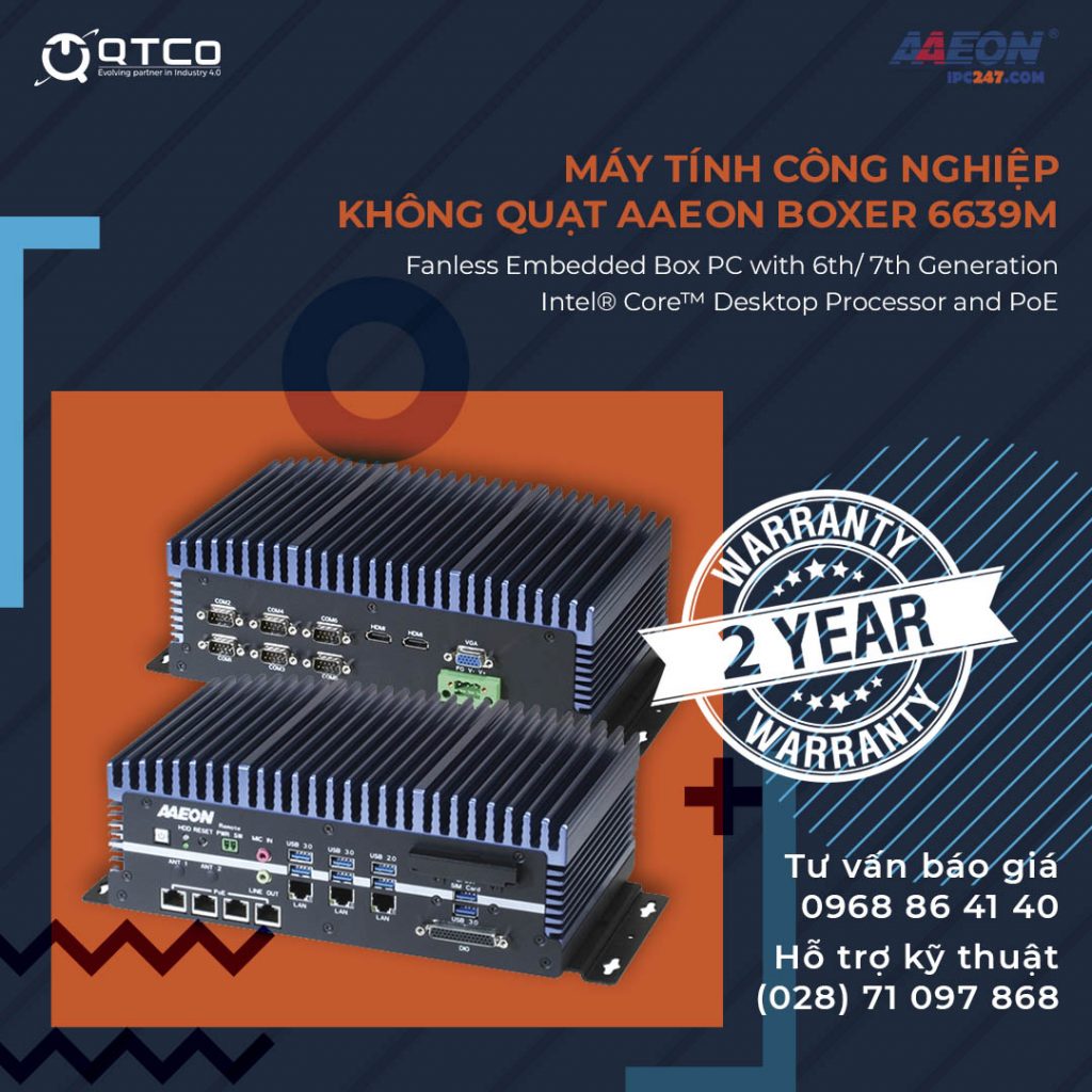 Thi giac may tinh Aaeon Boxer 6639
